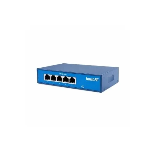 [FF-M41D] 4-Port Gigabit PoE Switch with 1-Port Uplink (65W)
