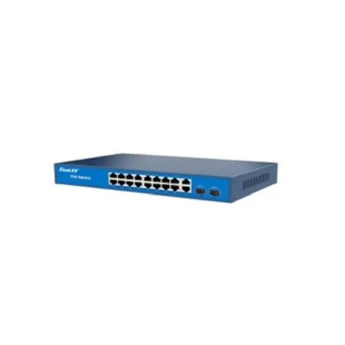 [FF-Q1622B] 16-Port Gigabit PoE Switch with 2 Gigabit Uplink Ports and 2 SFP (350W)