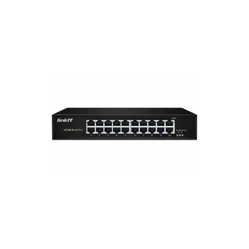 [FF-B16A] 16-Port Ethernet Switch 10/100Mbps (Non-PoE, Built-in Power)