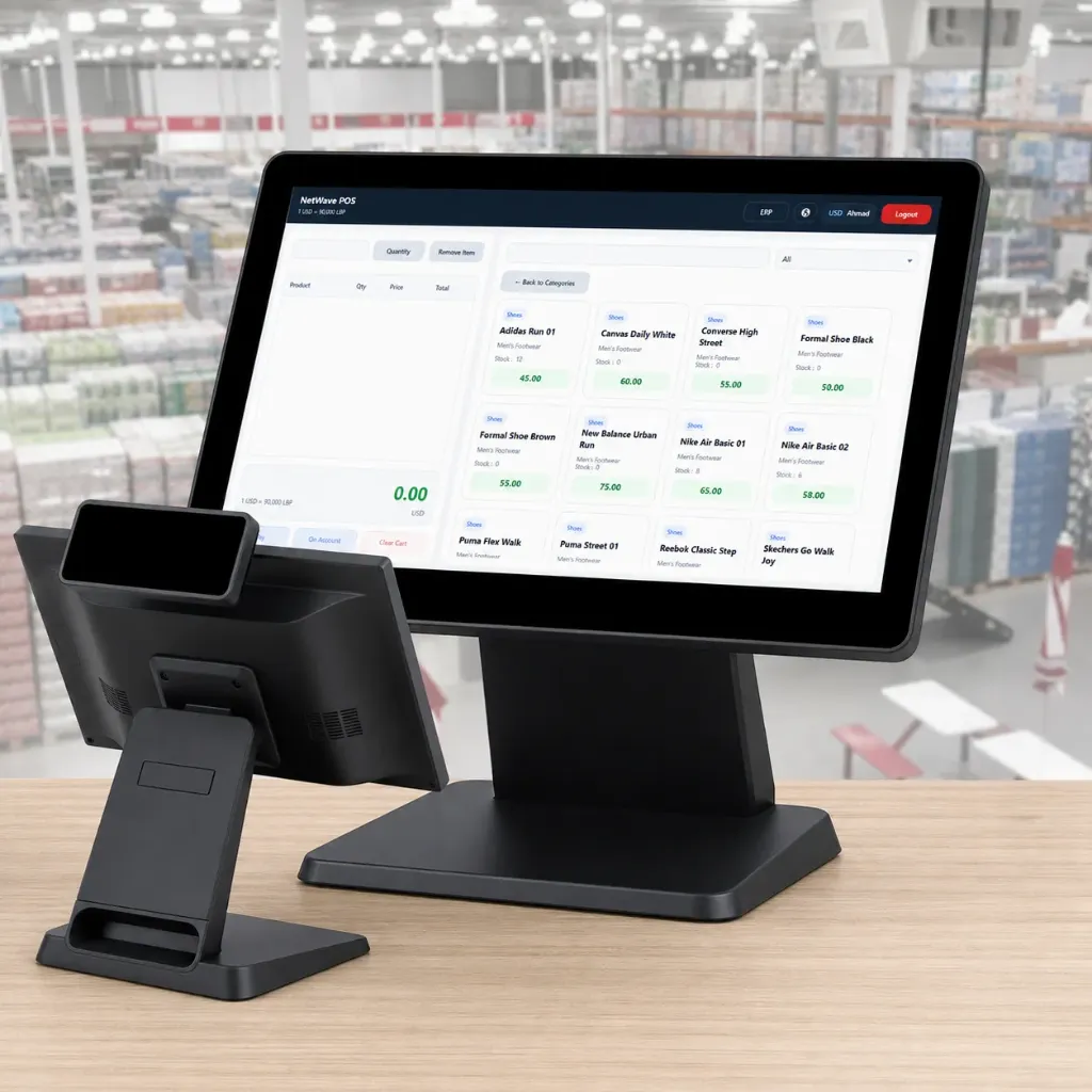 GSAN T3 All-in-One POS System – 15.6” i5 / 8GB / 256GB SSD